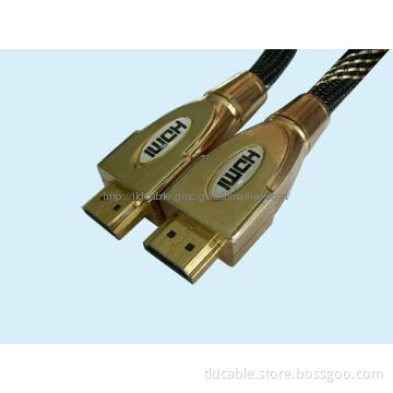 HDMI Cable Metal Cable with Nylon net